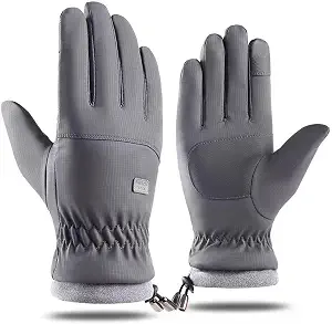 Winter Running Gloves, Touchscreen Compatible, Thermal Insulated Gloves for Cold Weather, Hiking, Cycling, Climbing