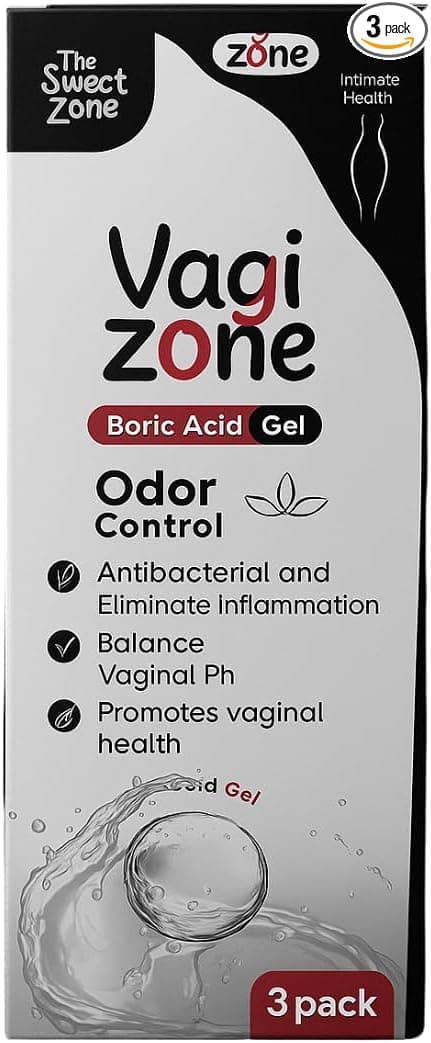 Vagizone Intimate Gel – Feminine Odor Control &amp; pH Balance | 3 Pre-Filled Applicators | The Sweet Zone