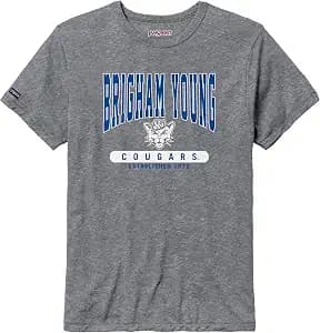 JanSport NCAA Officially Licensed Pregame Short Sleeve T Shirt for Men, Soft & Breathable Triblend Crewneck T Shirt