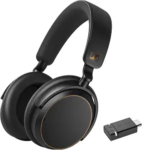 Sennehiser ACCENTUM Wireless Headphones, ANC, 50 Hr Battery, BTD 600 Dongle
