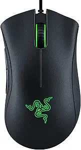 Razer DeathAdder Essential Ergonomic Wired Gaming Mouse, Black