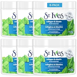 St. Ives Face Lotion 6-Pack – Collagen & Elastin Renewing Facial Moisturizer, Anti-Aging, 10 Oz Ea