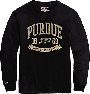JanSport NCAA Officially Licensed Campus Long Sleeve T Shirt for Men, Soft & Breathable Pre-Shrunk Cotton Crewneck T Shirt