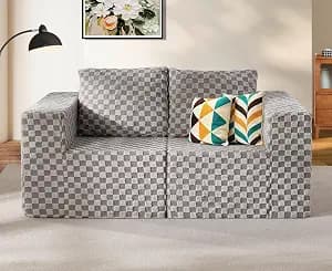 Hobestluk Boneless Couches for Living Room Memory Foam Couch Modular Sofa