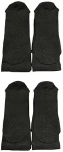 Men's Odor-Neutralizing Crew Socks with Deocell Fiber Technology, Size XL, Made in Japan, 2 Pairs