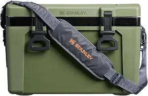 Stanley Adventure Outdoor Cooler 24 qt | Heavy Duty Outdoor Camping Cooler with Easy Carry Handle | BPA-Free | Dried Pine