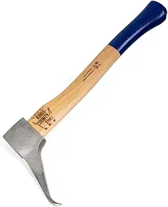 Kings County Tools 15” Pickaroon | Safely Move Cut Logs | Duck Bill Tip Locks Securely Into Wood | American Hickory Handle | German Drop Forged Steel Head | Firewood Prep Tool