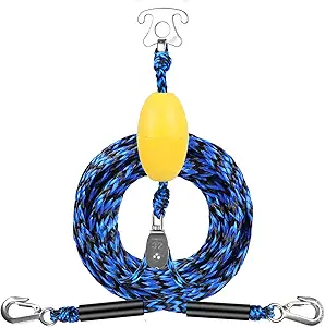 Watersports Heavy Duty Tow Harness with D Rings,Boat Tow Harness for Towing Towable Tube, Water Ski, Wakeboard
