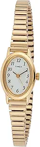 Timex Women's Cavatina Watch - TPearl Dial Gold-Tone Case