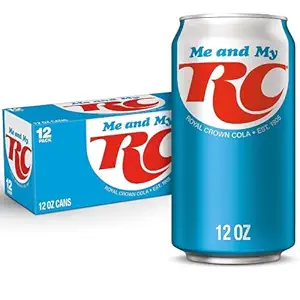 RC Cola Soda, 12 fl oz cans, 12 pack