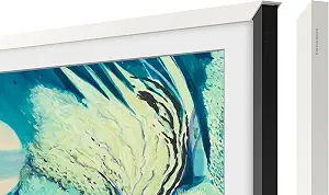 Samsung 50-inch The Frame Customizable Bezel, Modern White (VG-SCFA50WTBZA, 2021 Model)