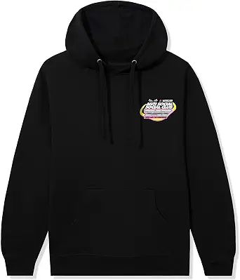 Anti Social Social Club Unisex Adult Assc X Nascar 747 Hoodie-black