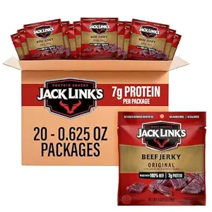 Jack Link's Beef Jerky Multipack - Original - 0.625 oz (20 Pack)