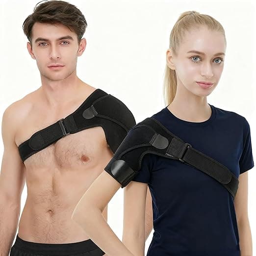 Shoulder Brace for Men and Women for Torn Rotator Cuff,Arm Sling Shoulder Immobilizer,Shoulders Compression Sleeve and Support For Pain Relief