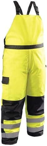 CLASS E WATERPROOF WINTER BIB YEL M