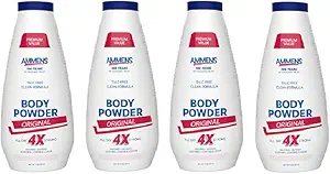 Body Powder Original by Ammens for Unisex - 11 oz Powder - Pack of 4
