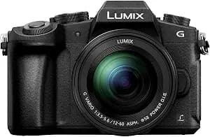 Panasonic LUMIX G85 4K Digital Camera, 12-60mm Power O.I.S. Lens, 16 Megapixel Mirrorless Camera, 5 Axis in-Body Dual Image Stabilization, 3-Inch Tilt and Touch LCD, DMC-G85MK (Black) | 16 Megapixel Mirrorless, 5 Axis in-Body Dual Image Stabilization, Touch LCD, DMC-G85MK, 3-Inch Tilt