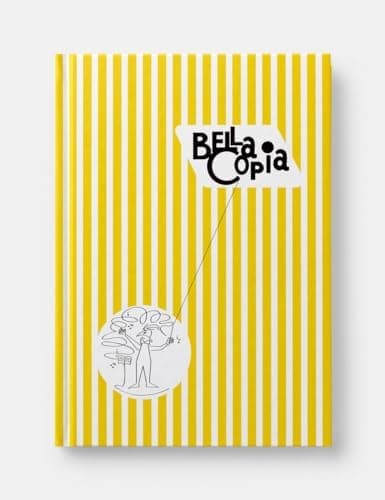 Bella Copia Yellow Midsized Blank Notebook