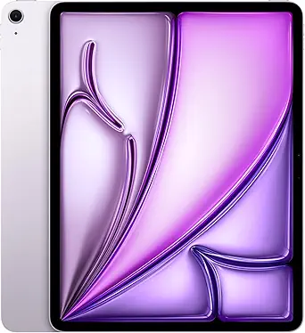 Apple iPad Air 13-inch (M4): Liquid Retina Display, 128GB, 12MP Front/Back Camera, Wi-Fi 7 with Apple N1, Touch ID, All-Day Battery Life — Purple