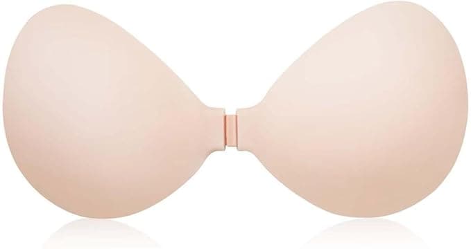 Waterproof Silicone Nipple Covers - All-Weather Ready（C Cups Beige