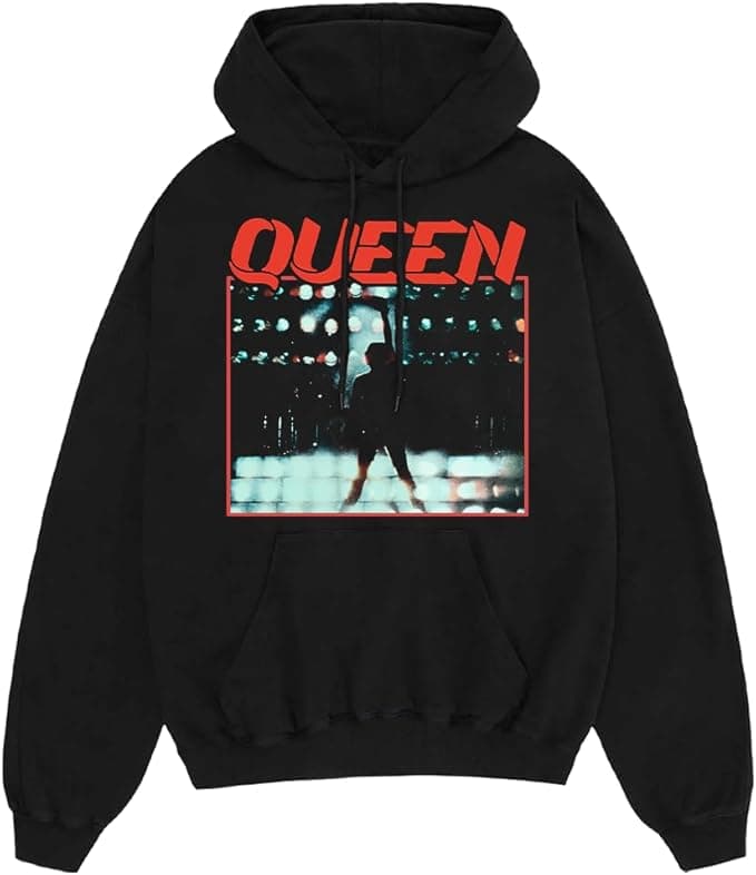 Queen Official Merch Solo Profile Hoodie