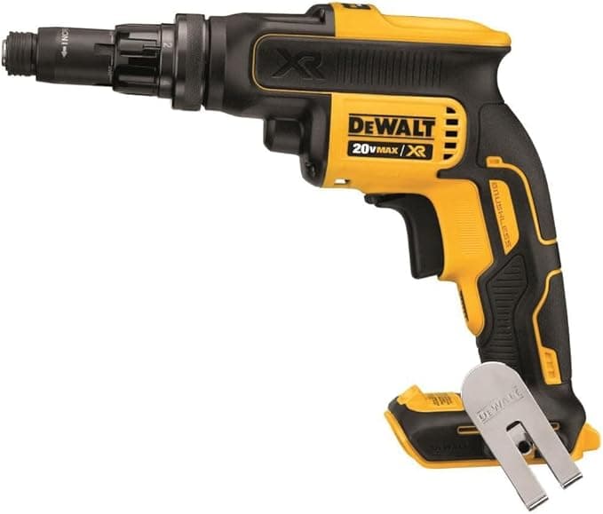 DEWALT 20V MAX XR Screw Gun, Versa-Clutch, Adjustable Torque, Tool Only (DCF622B)