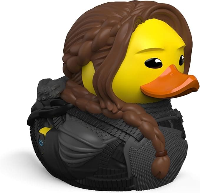 TUBBZ First Edition Katniss Everdeen Collectible Vinyl Rubber Duck Figure - Official The Hunger Games - Action TV, Film