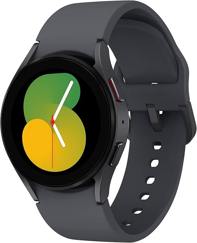 SAMSUNG Galaxy Watch 5 40mm LTE Smartwatch w/Body, Health, Fitness and Sleep Tracker, Improved Battery, Sapphire Crystal Glass, Enhanced GPS Tracking, US Version, Gray