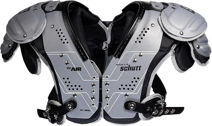 Schutt XV Skill Football Shoulder Pads for Quarterback, Wide Receiver, Defensive Back