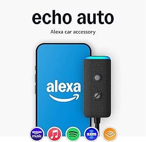 Amazon Echo Auto (newest model), Add Alexa to your car