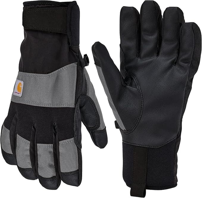 Carhartt Men&#x27;s GL0843M Waterproof Thermal-Lined Secure Cuff Glove