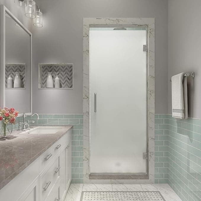 Aston SDR997FRUW-SS-32580 Kinkade XL Shower Door, Stainless Steel